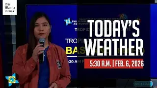 Today's Weather, 5:30 A.M. | Feb. 06, 2026