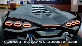 Car model on Virtual Reality