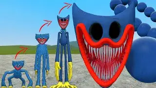 New Roblox Hungry Huggy Wuggy Worm From Poppy Playtime Chapter 1-5 In Garry's Mod!