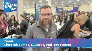 NAMM 2026: Zoom: LiveTrak L6max, L12next, PodTrak P4next, Instamic