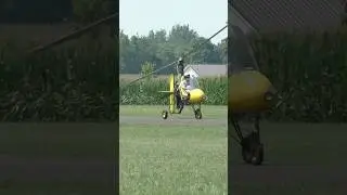 Dominator GyroCopter takeoff Mentone Indiana