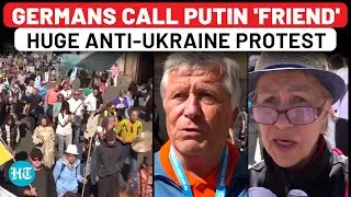 In Germany, Huge Anti-Ukraine Protest; Call Putin 'Friend' As Zelensky Demands Even More Weapons
