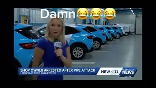 Боевик Гамбино Тони Пицца получает удар по голове!😂😂😂😂