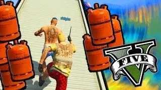 GTA V - DEATH RUN | LAS BOMBONAS EXPLOSIVAS !!! | MrWikky92