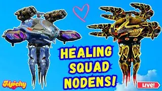 🔴 A Healing Queen Nodens Is Searching For Her King! 🥰 War Robots Gameplay