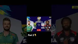 #savsusa #sacricket #worldcup #cricketpreview #livecricketmatch #usacricket #lovesports #livepredecn