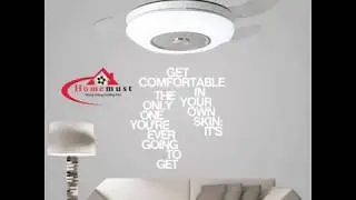●Homemust總代理 LED直流變頻隱形風扇吊燈（附遙控）有多個款色選擇,美觀涼快！燈飾,風扇吊燈,吊燈,風扇,LED