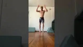 Workout by me: Voice over by my toddler 🥰￼