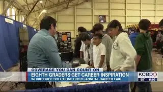 Middle schoolers explore career options at Plainview Workforce Solutions event