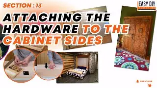 Section 13: Attaching the Hardware to the Cabinet Sides | Easy DIY Murphy Bed USA