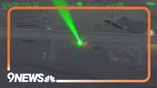 Man arrested for pointing laser at planes