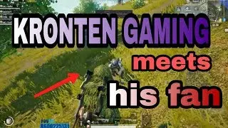 KRONTEN GAMING meets his fan in the end | Pubg mobile |