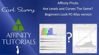 Affinity Photo - Are Levels and Curves The Same - A Beginners Look