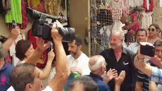 الاحتفالات الشعبيه بعيد العذراء 2017 في الناصره