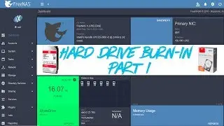 #FreeNAS 11.2 — Тестирование жёсткого диска на сгорание, часть I