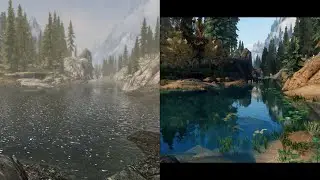 TESV Skyrim SE | NAT ENB 3.0.3 | Ultra Modded Next Gen Beautiful Graphics | Comparison Showcase 2022