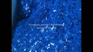 Blue Powder Coatings Production Process