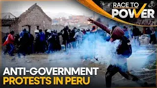 Anger Mounting Against Peru's President Dina Boluarte, Police and Protesters Clash Outside Congress