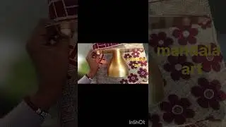 Colorful Mandala Art 🎨 | Aesthetic Indian Design | Satisfying Visuals ✨