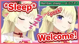 Watame Pretends To Sleep And Abruptly Wakes Up To Thank Super Chats