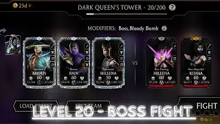 MK - DARK QUEEN'S TOWER FATAL - LEVEL 20 BOSS FIGHT