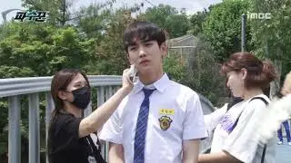 [#파수꾼]꽃고딩 기범씨 Key, 어머! 아역배우인줄 알았자나~♥(#터졌어터졌어)#TVPP메이킹 #TheGuardians