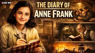 The diary of Anne Frank class 10th (animation) English chapter 4 | cbse boards, Ncert