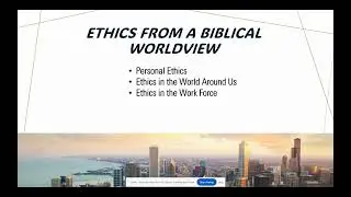 Ethics and Worldview in Instructional Design