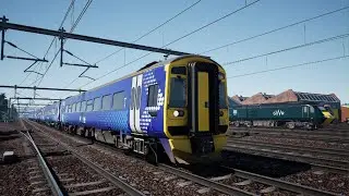 Train Sim World 5 Scotrail Class 158 AWS Fife Circle Line PS5 Gameplay