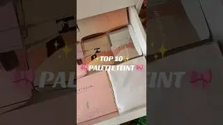 ✨TOP 10✨ Palette Teint 🎀🩷💕 De vrais bijoux 💖 vous les reconnaissez ? 👀 #palette #facepalette