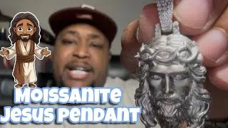 MOISSANITE JESUS PIECE FROM ALIBABA!