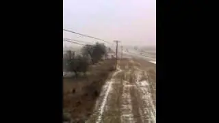 Ice on power lines wreaks havoc west of McAlester, OK