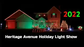 It's Christmas Time (Sweet Caroline) Synchronized Light Show 2022