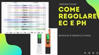 Come regolare EC e PH - Come fertilizzare Canna professional