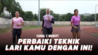 1 MENIT RUNNING DRILLS UNTUK PELARI! - Follow Along
