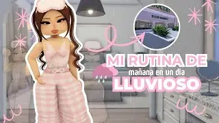 rutina de mi MAÑANA en un día lluvioso 🌧 | realista y acogedora | Berry Avenue RP