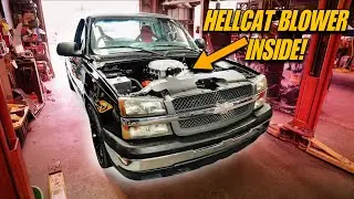 World First Forged 416 Hellcat Supercharged Silverado @1lejah