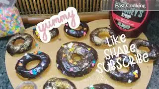Easy Doughnuts Recipe By Fast Cooking||No yeast doughnuts recipe|| #doughnut #fastcooking