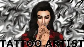 Sims 4: Create A Sim - Tattoo Artist