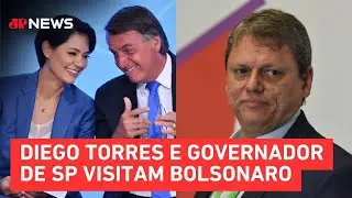 Irmão de Michelle Bolsonaro articula movimentos com Tarcísio de Freitas | TEMPO REAL