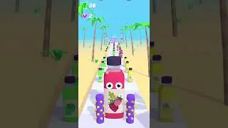 Juice Run 🍹👾⚡⭐ Satisfying and ASMR Sound Gameplay🎮#shorts #gameshorts #juicegame #stmkgaming #games✨