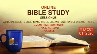A Biblical Guide to Understand The Nature and Functions of Dreams | Part 5- Bible Study | FHL Centre