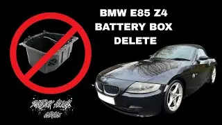BMW E85 Z4 Battery Box Delete 