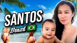Santos, Brazil's BEST Lesser-Known BEACH City!  🇧🇷