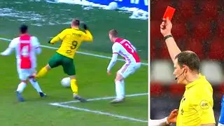 De 10 ERGSTE RODE KAARTEN in de EREDIVISIE 2020/2021!