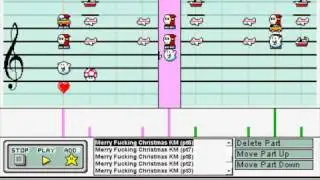 Ahead on our Way from FFV in Mario Paint Composer
