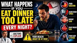 What Happens If You Eat Dinner Too Late Every Night? (Doctors Explain)