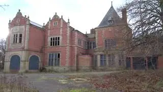 Abandoned Victorian (Douglas) Cornist Hall (on Georgian foundations) Flint Sir Y Fflint Cymru/Wales