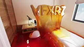 3D Honey Animation Filling Room | Logo Animation