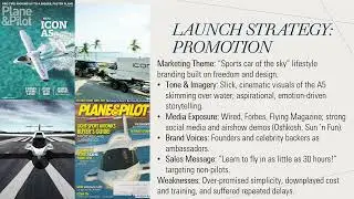 ICON A5: A Case Study in Product Launch Failure in General Aviation